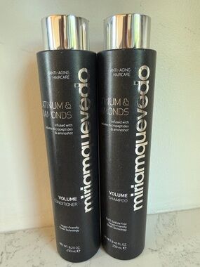 Miriam Quevedo Platinum & Diamonds Volume Shampoo and Conditioner NEW